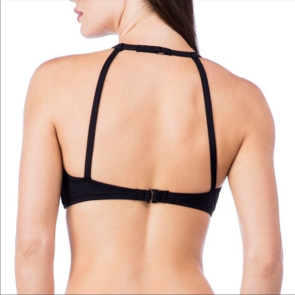 Kenneth Cole Reaction Beaded bathing suit top - Picture 2 of 2